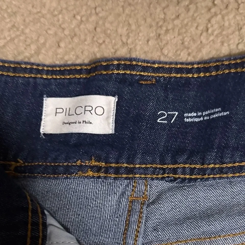 Anthro Pilcro High-Rise Wide-Leg Trouser Jeans - Picture 3 of 4